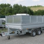 Humbaur HTK 3500.37 ALU E-Pumpe, Stahlblechaufsatz 600 mm