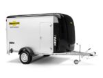Humbaur HKPA 153217 Aerodynamischer Polybug – Aluminium-Aufbau – Airlineschienen