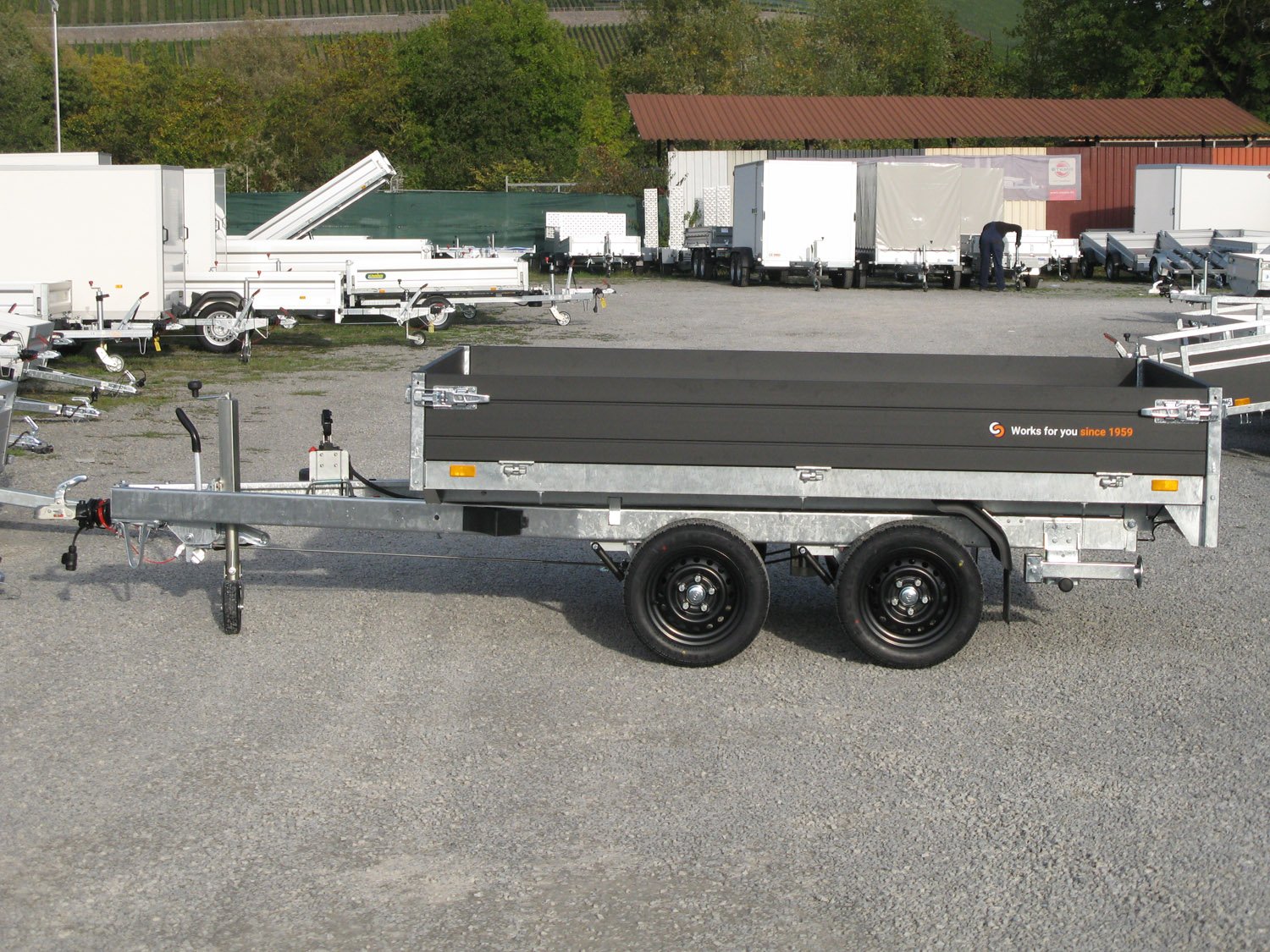 Saris K1 276 170 2700 2 Multi Rampen, Stützen, 100 km/h, Black Edition – Landmaschinenvertrieb Deuben Saris K1 276 170 2700 2 Multi Rampen, Stützen, 100 km/h, Black Edition